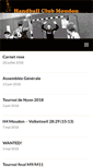 Mobile Screenshot of moudon-handball.ch